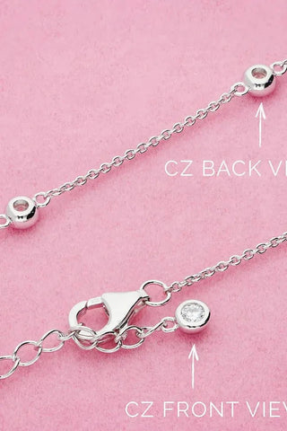 Sterling Silver 24" Necklace | Swank Boutique