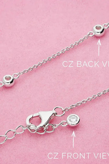 Sterling Silver 24" Necklace | Swank Boutique