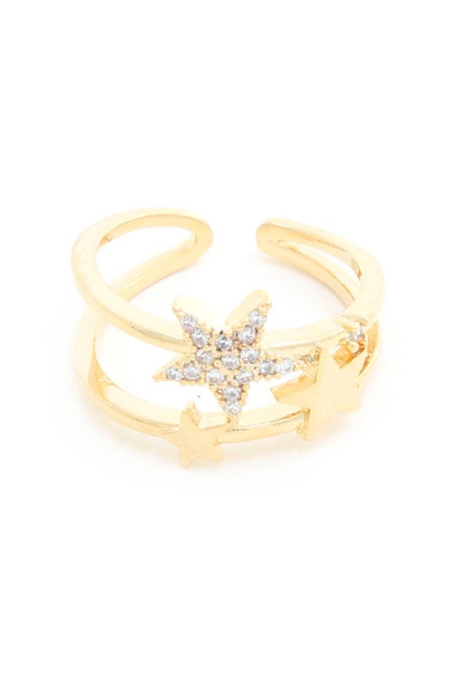 Gold Dipped Star Ring | Swank Boutique