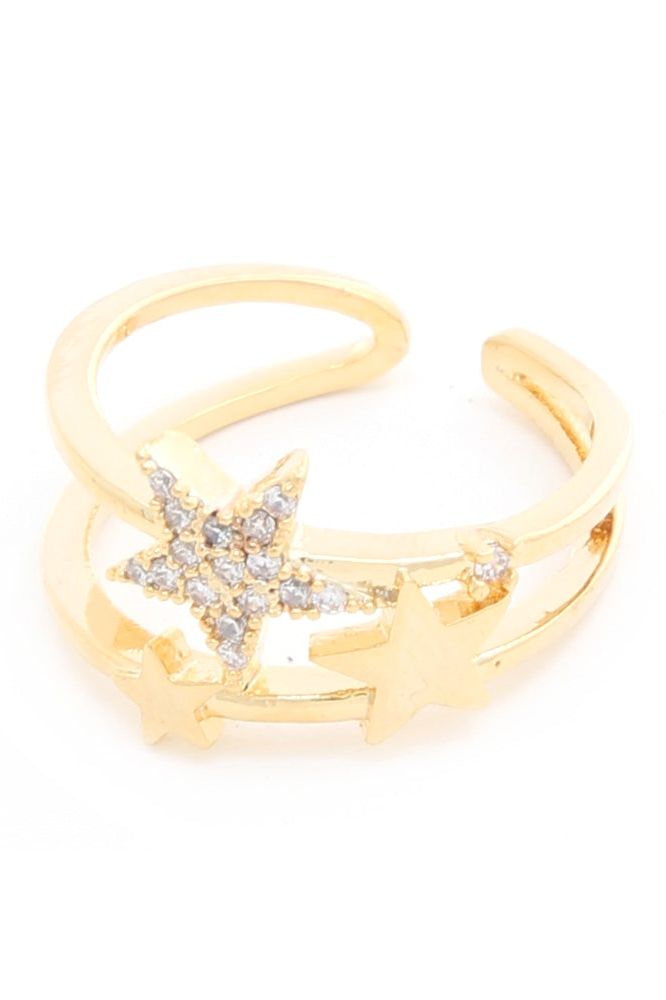 Gold Dipped Star Ring | Swank Boutique