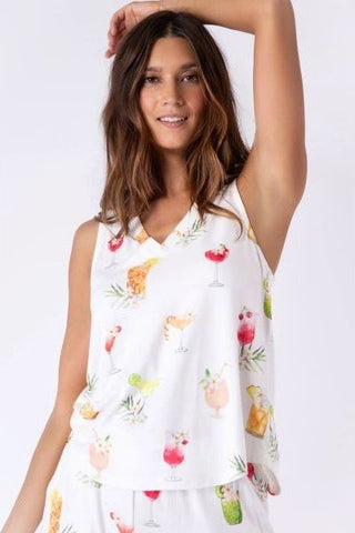 Sippin' On Sunshine Tank | Swank Boutique