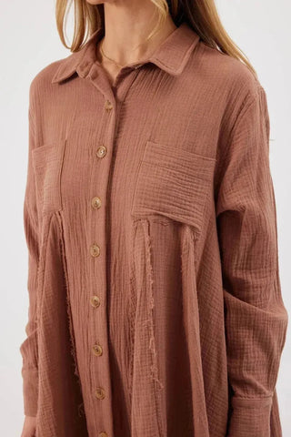 Wine Tessa Tunic Dress | Swank Boutique