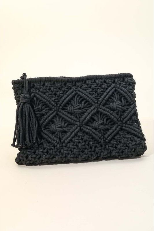 Crochet Clutch | Swank Boutique