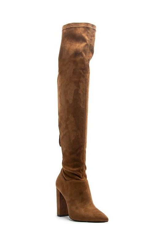 Suede Over the Knee Boot