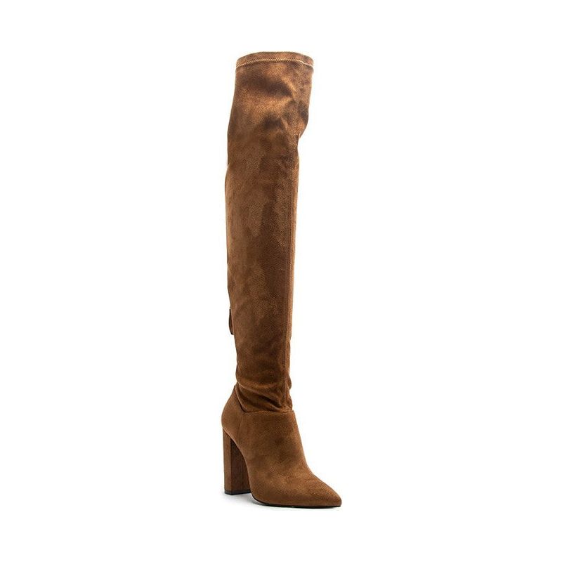 Suede Over the Knee Boot