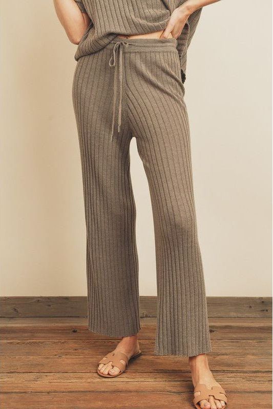 Ribbed Set- Bottom | Swank Boutique