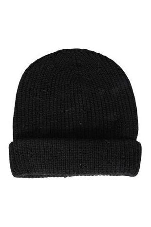 Knit Beanie- Black