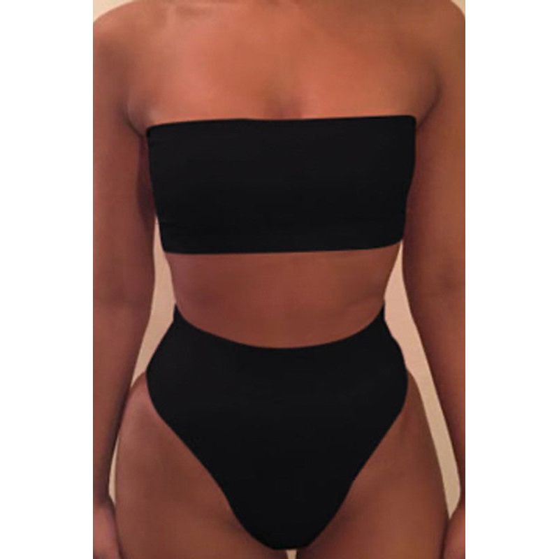 Bandeau Bikini Set- Bottom | Swank Boutique