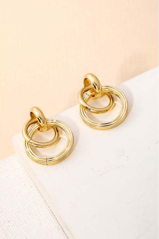 Looped Circle Earring | Swank Boutique