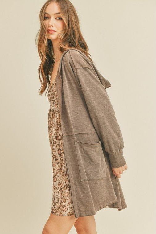 Hooded Cardigan | Swank Boutique