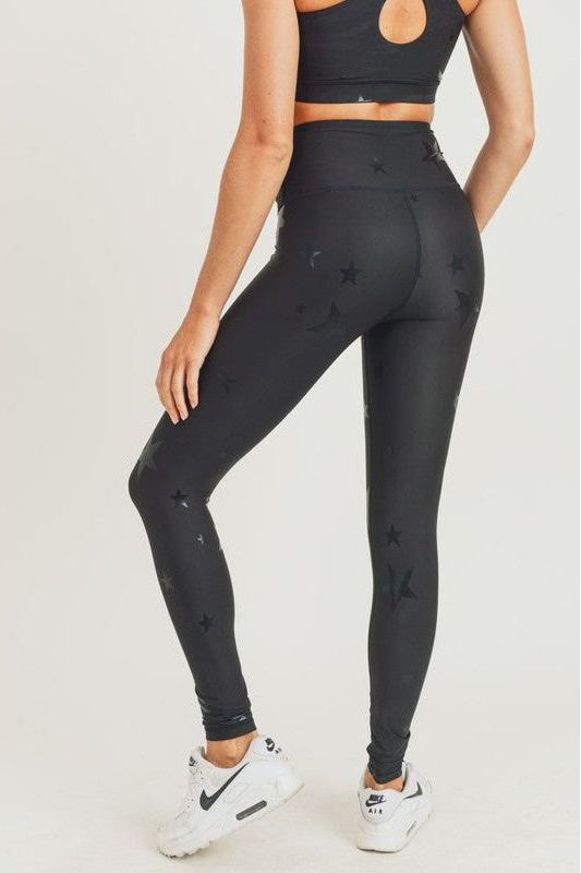 Black Star Leggings Swank Boutique