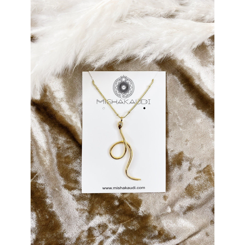 Ophion Snake Necklace | Swank Boutique