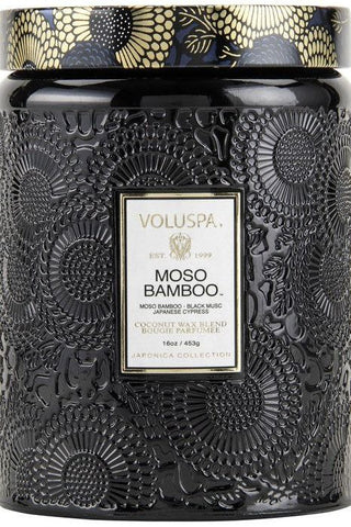 Moso Bamboo - Large Jar Candle | Swank Boutique