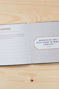 My Grandpa Interview Journal Book | Swank Boutique