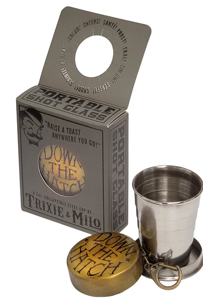 Portable Shot Glass- Down the Hatch | Swank Boutique