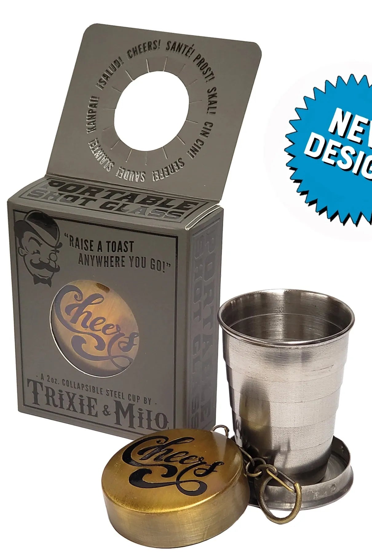 Portable Shot Glass- Cheers | Swank Boutique