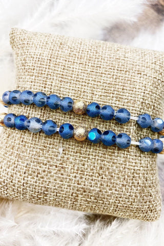 Polka Dot Beaded Bracelet Set | Swank Boutique
