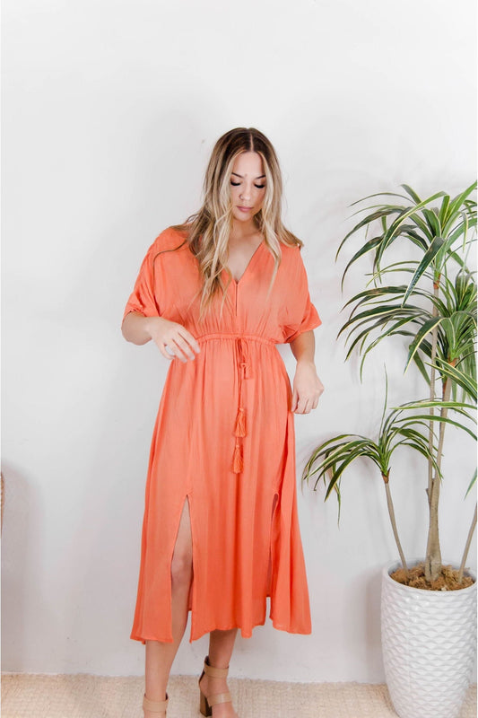 Woven Maxi Dress | Swank Boutique