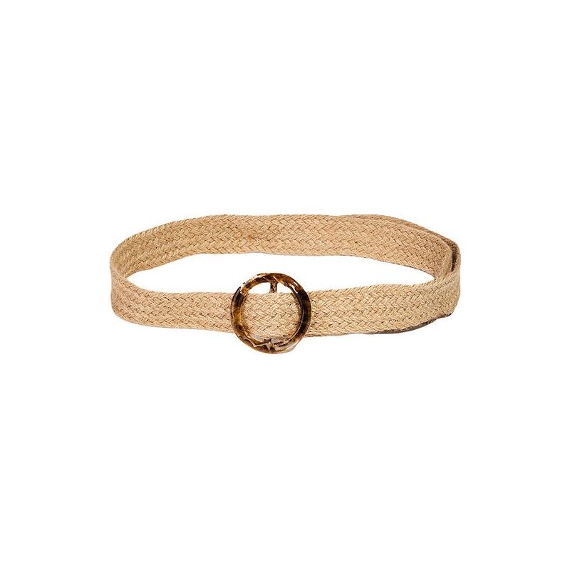 Woven Circle Ring Belt | Swank Boutique
