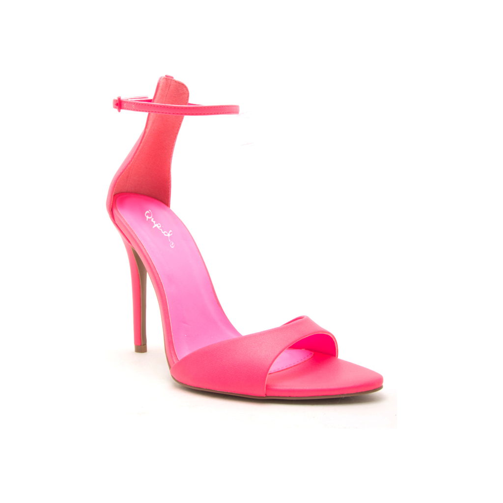 Mia Neon Heel - Neon Fuschia Swank Boutique | Swank Boutique