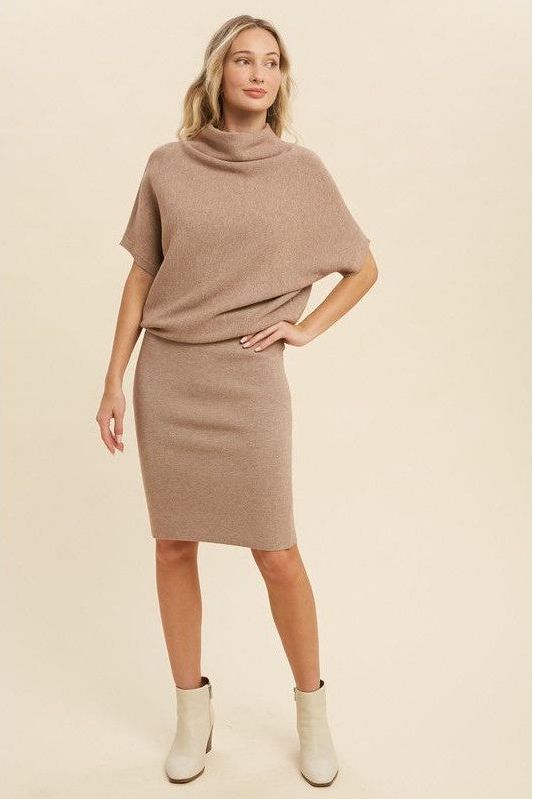 Slouch Sweater Dress | Swank Boutique