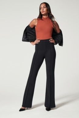 Copy of the perfect pant - hi rise flare - Classic Navy | Swank Boutique