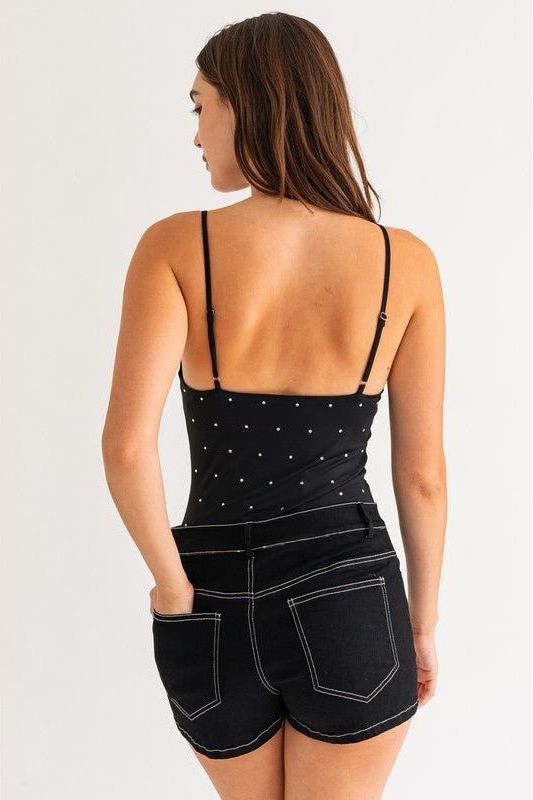 Hot Fix Bodysuit | Swank Boutique