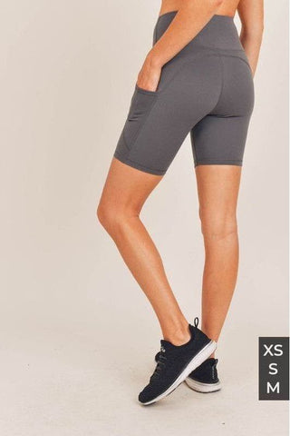 Smoked Pearl Biker Short | Swank Boutique